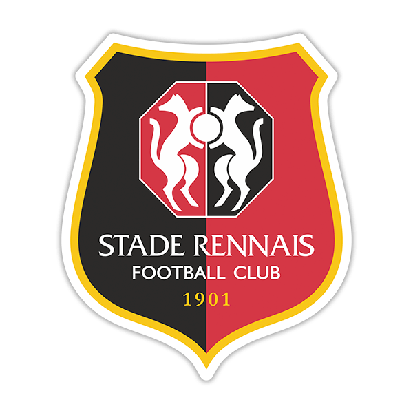 Car & Motorbike Stickers: Stade Rennais 1901