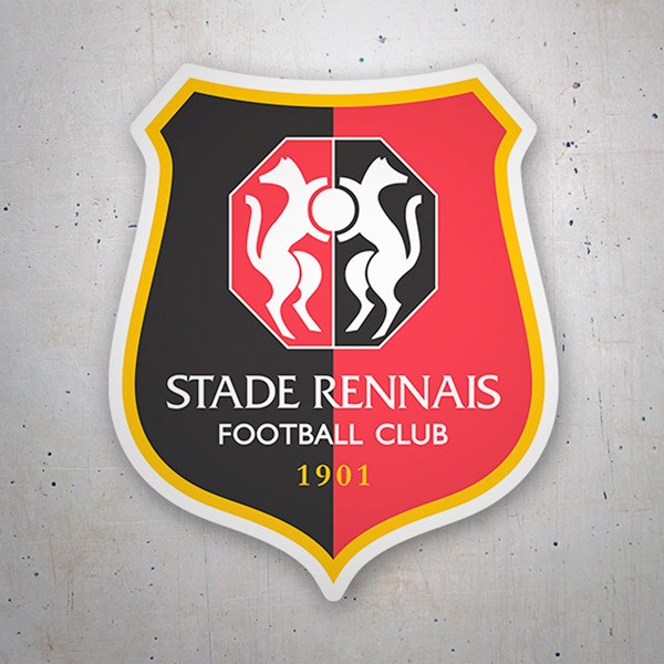 Car & Motorbike Stickers: Stade Rennais 1901