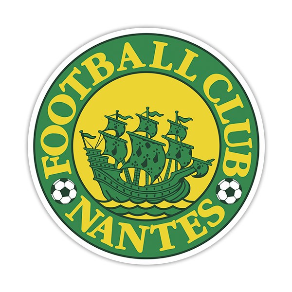 Car & Motorbike Stickers: Football Club Nantes