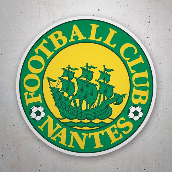 Car & Motorbike Stickers: Football Club Nantes