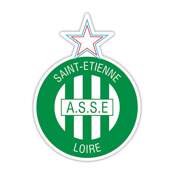Car & Motorbike Stickers: Saint Etienne