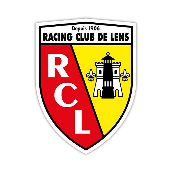 Car & Motorbike Stickers: RCL Lens 1906