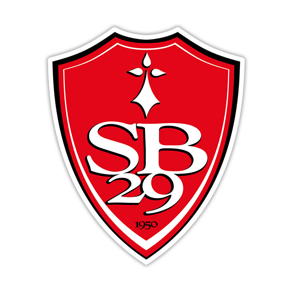 Car & Motorbike Stickers: Stade Brest 1950