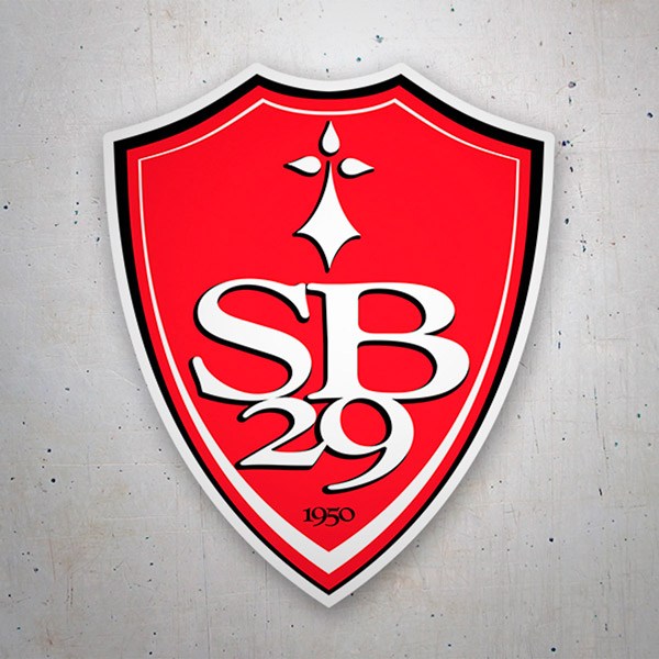 Car & Motorbike Stickers: Stade Brest 1950