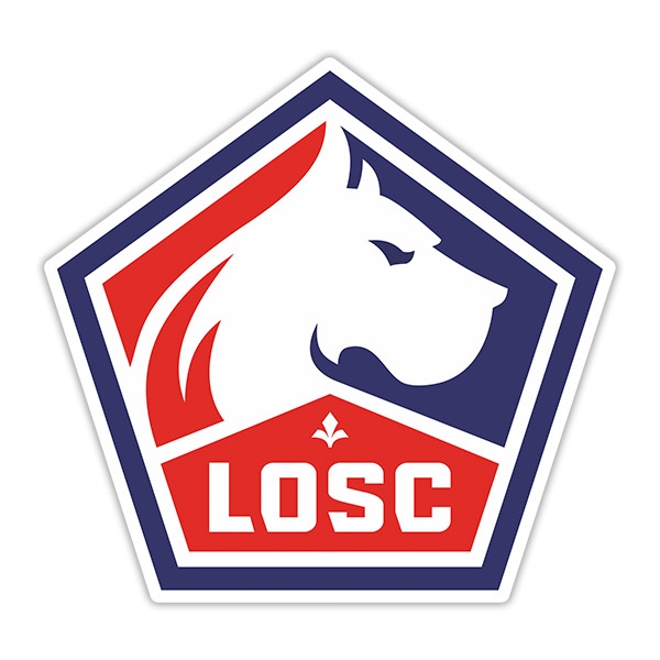 Car & Motorbike Stickers: Lille LOSC