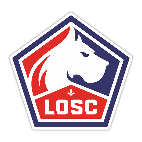 Car & Motorbike Stickers: Lille LOSC