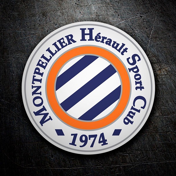 Car & Motorbike Stickers: Montpellier Club 1974