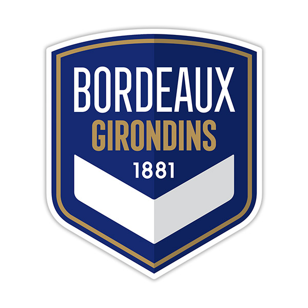 Car & Motorbike Stickers: Bordeaux Girondins 1881