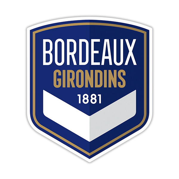 Car & Motorbike Stickers: Bordeaux Girondins 1881