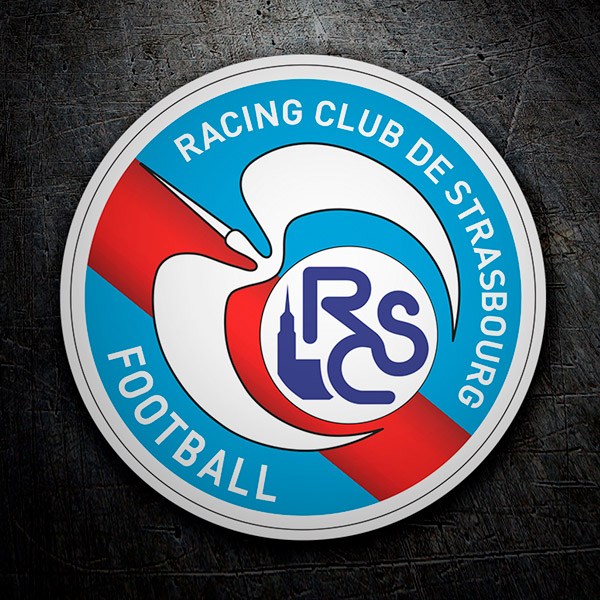 Car & Motorbike Stickers: Racing Club Strasbourg