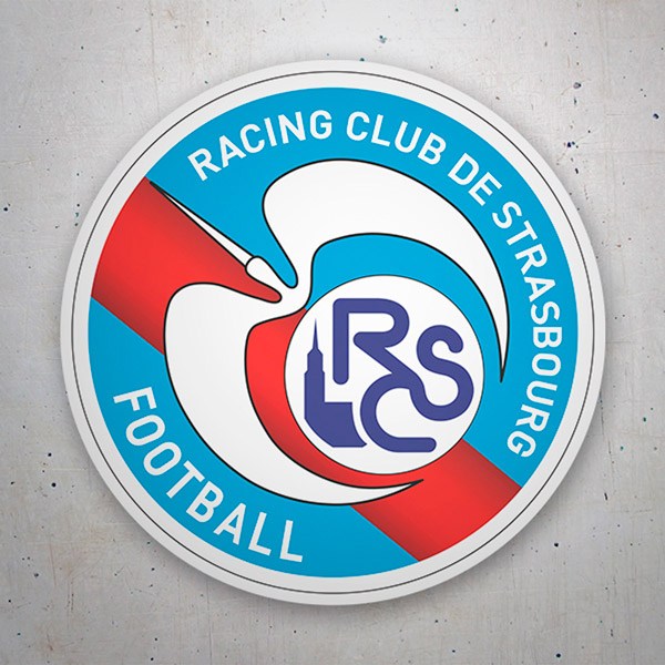 Car & Motorbike Stickers: Racing Club Strasbourg