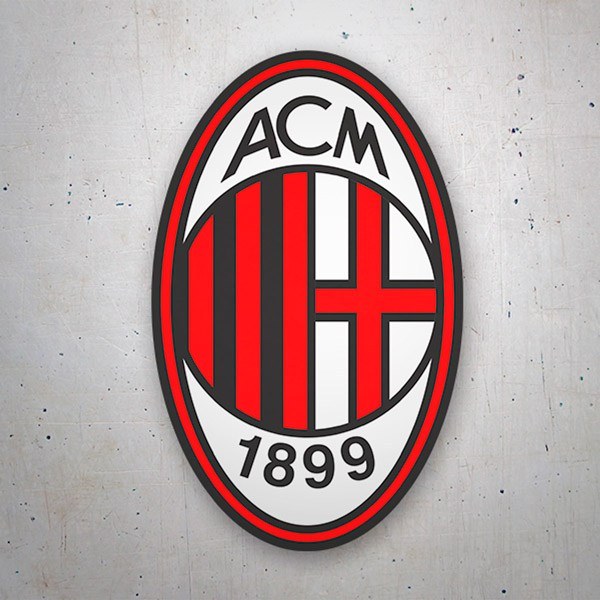 Car & Motorbike Stickers: ACM Milan