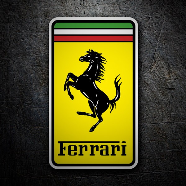 Car & Motorbike Stickers: Ferrari
