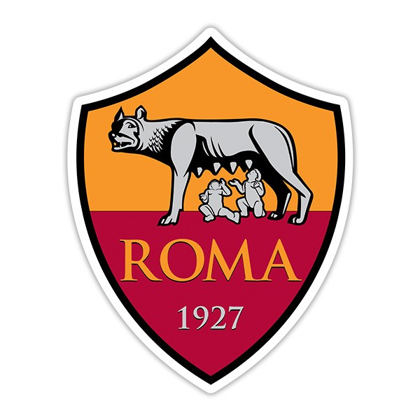 Car & Motorbike Stickers: AS Roma