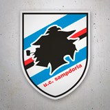 Car & Motorbike Stickers: UC Sampdoria 3