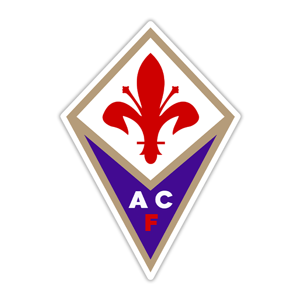 Car & Motorbike Stickers: ACF Fiorentina