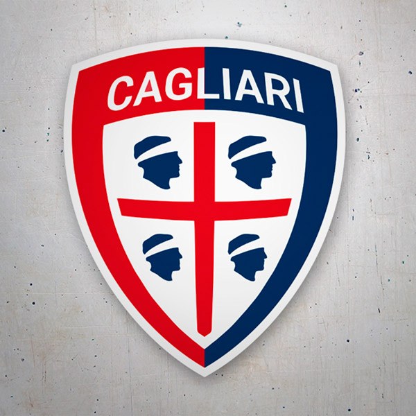 Car & Motorbike Stickers: Cagliari