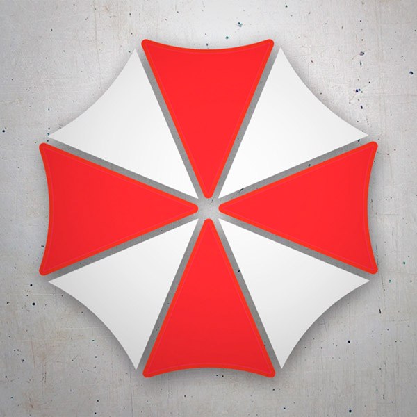 Car & Motorbike Stickers: Umbrella