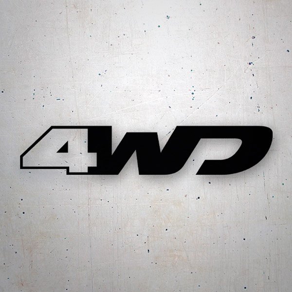 Car & Motorbike Stickers: 4WD II