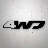 Car & Motorbike Stickers: 4WD II 2