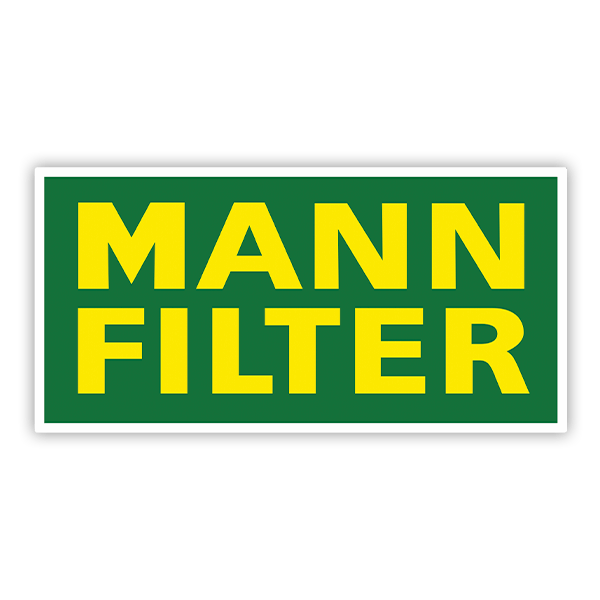 Car & Motorbike Stickers: Mann Filter