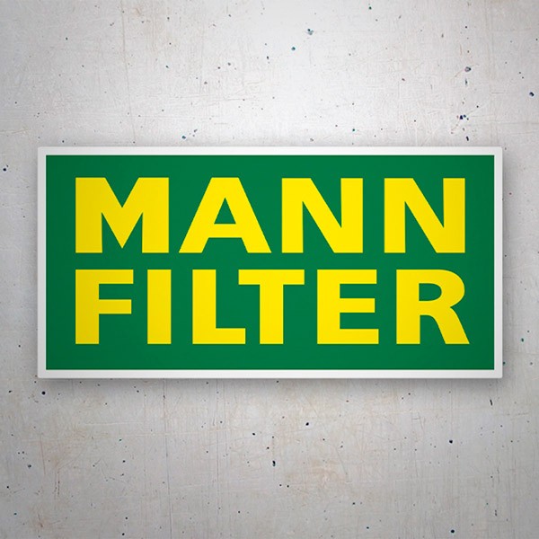 Car & Motorbike Stickers: Mann Filter