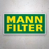 Car & Motorbike Stickers: Mann Filter 3