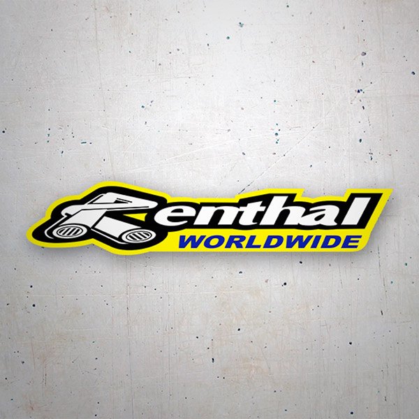 Car & Motorbike Stickers: Renthal world wide