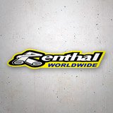 Car & Motorbike Stickers: Renthal world wide 3
