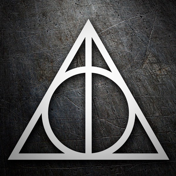 Car & Motorbike Stickers: Deathly Hallows
