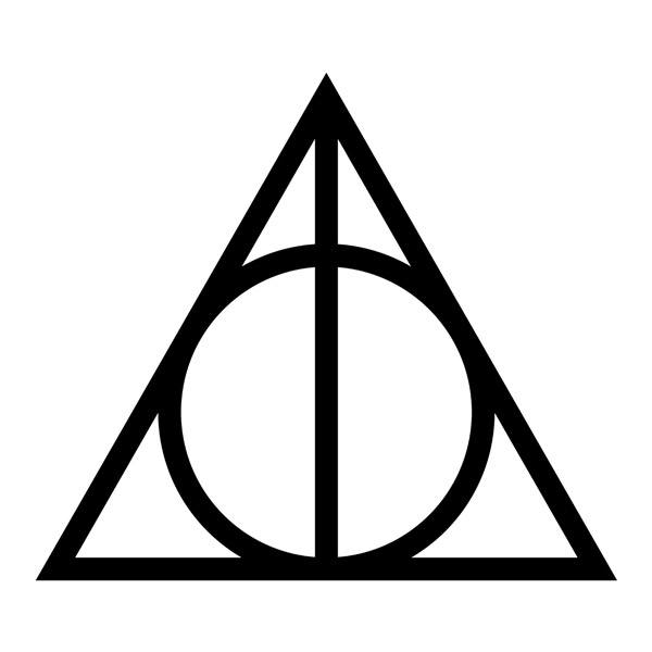 Car & Motorbike Stickers: Deathly Hallows