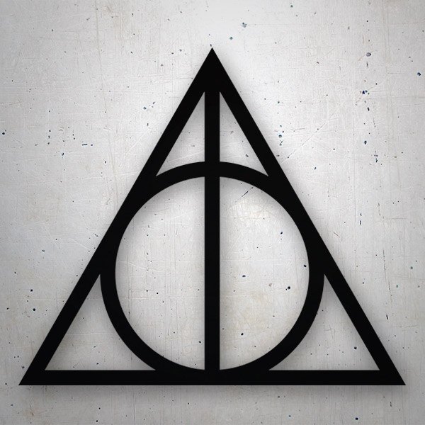 Car & Motorbike Stickers: Harry Potter and the Deathly Hallows
