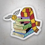 Car & Motorbike Stickers: Hogwarts books 3