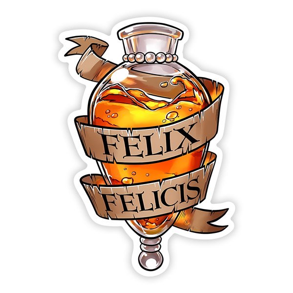 Car & Motorbike Stickers: Felix Felicis Potion