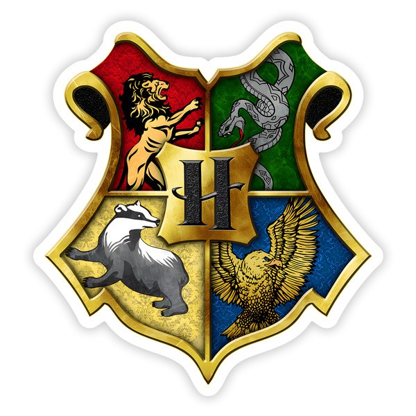Car & Motorbike Stickers: Hogwarts school