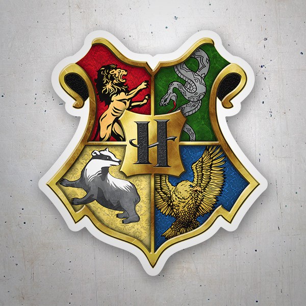 Car & Motorbike Stickers: Hogwarts school