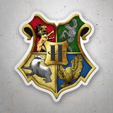 Car & Motorbike Stickers: Hogwarts school 3