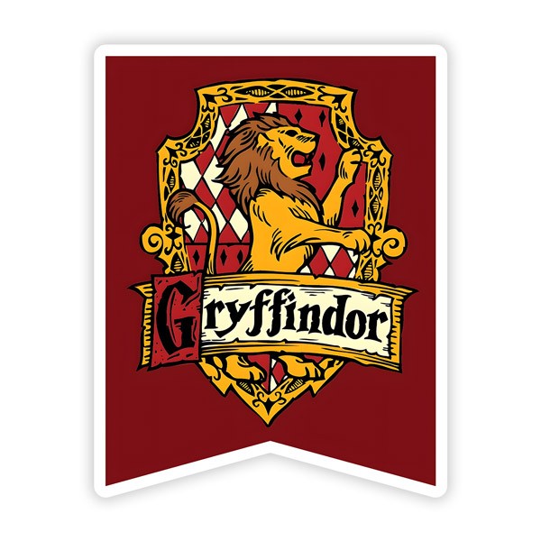 Car & Motorbike Stickers: Gryffindor Lion Crest