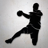 Car & Motorbike Stickers: Handball shooting 2