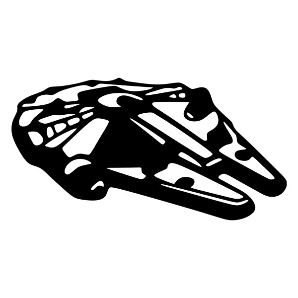 Car & Motorbike Stickers: Millennium Falcon YT-1300