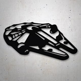 Car & Motorbike Stickers: Millennium Falcon YT-1300 2