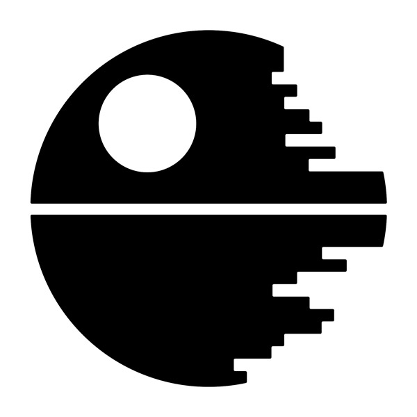 Car & Motorbike Stickers: Death Star