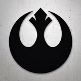 Car & Motorbike Stickers: Rebel alliance 2