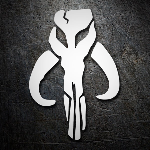 Car & Motorbike Stickers: Mandalorian