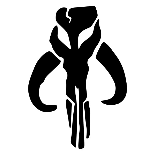 Car & Motorbike Stickers: Mandalorian