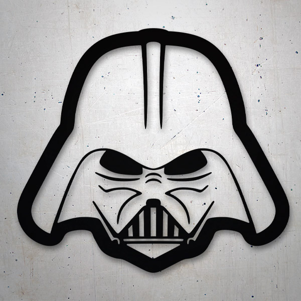 Car & Motorbike Stickers: Darth Vader Helmet