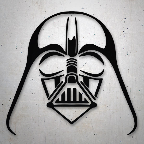 Car & Motorbike Stickers: Darth Vader Helmet II