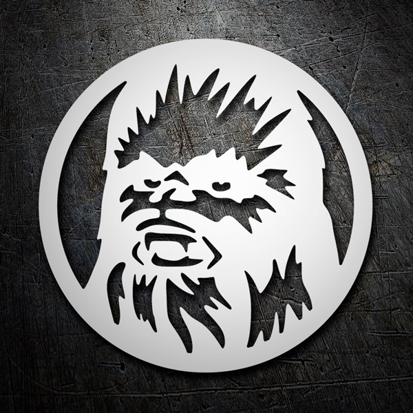 Car & Motorbike Stickers: Chewbacca