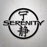 Car & Motorbike Stickers: Firefly Serenity 2