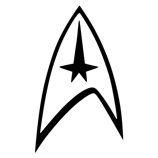 Car & Motorbike Stickers: Star Trek Starfleet